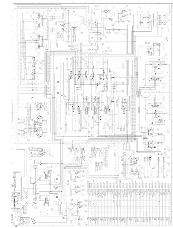 Link Belt Excavator 350 X2 EX Schematics Operators Service Manual 1