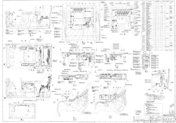 Link Belt Excavator 360 X2 Electric Parts Wire Harness Assy Operation Manual 2 1