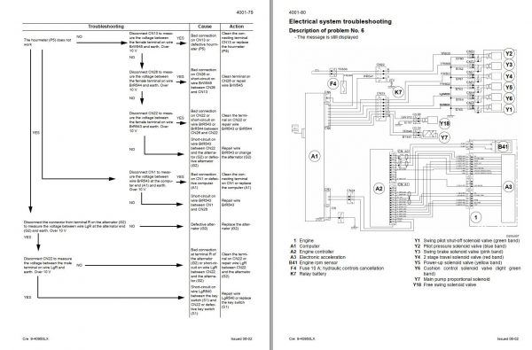 Link Belt Excavator 370 LX MHW Schematics Service Manual 4
