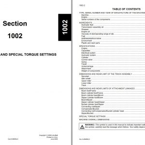 Link Belt Excavator 370 LX RB FC Service Manual 1