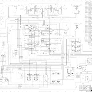 Link Belt Excavator 370 LX TL Electrical Schematic Hydraulic Schematic Service Manual 1