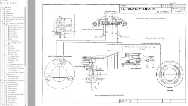 Link Belt Excavator 3900 Q Quantum Schematics Operation Shop Manual 4