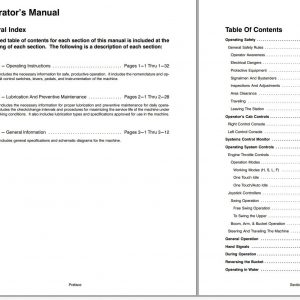 Link Belt Excavator 4300 QTL Quantum Operation Shop Manual 1