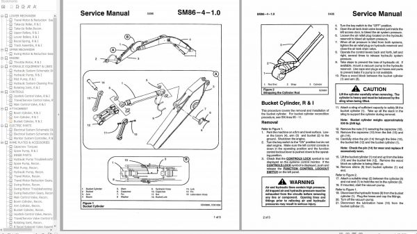 Link Belt Excavator 4300 QTL Quantum Operation Shop Manual 2