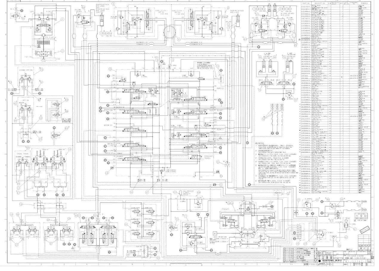 Link Belt Excavator 460 LX EX Tier 3 Schematics Operators Service Manual 1