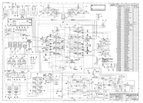 Link Belt Excavator 5800 QEX Quantum Schematics Operation Shop Manual 2
