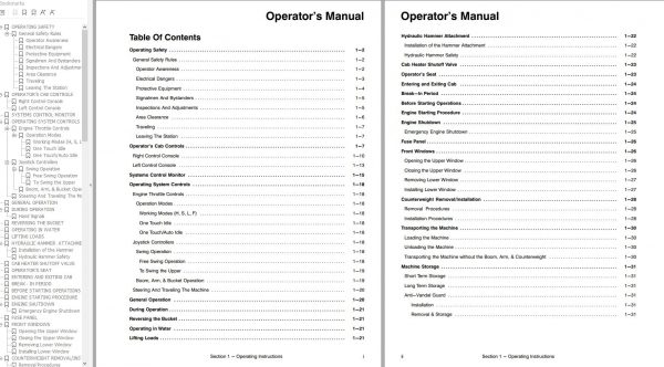 Link Belt Excavator 5800 QSB Quantum Operation Shop Manual 2