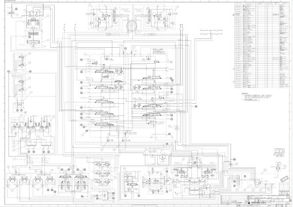 Link Belt Excavator 600 LX MH Tier 3 Schematics Operators Service Manual 3