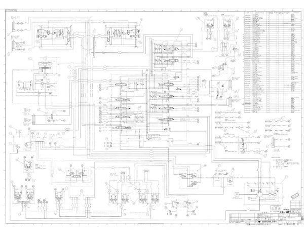 Link Belt Excavator 75 135 SPIN ACE MSR Schematics Shop Manual 2