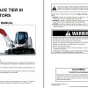 Link Belt Excavator 80 SPIN ACE SB Tier 3 Schematics Operation Shop Manual 2 1