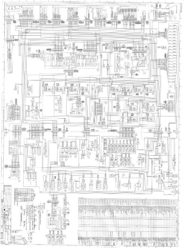 Link Belt Excavator 8000 Q2 Quantum Schematics Operation Manual 1