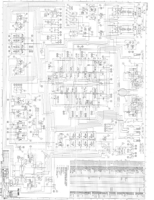 Link Belt Excavator 8000 Q2 Quantum Schematics Operation Manual 2