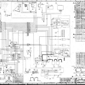 Link Belt Excavator LS 2650 EX Electrical Schematic 1