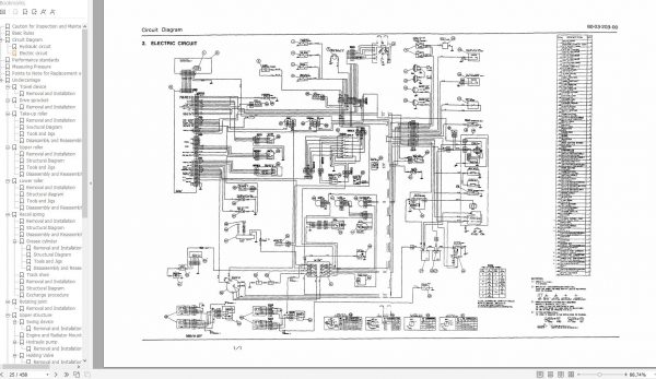 Link Belt Excavator LS 2700CII EX Schematics Operation Service Manual 1