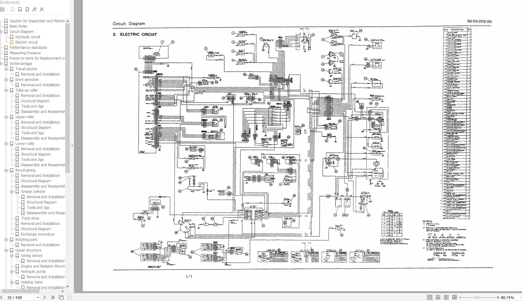 Link Belt Excavator LS 2700CII EX Schematics Operation Service Manual 1