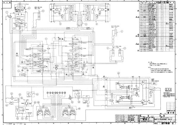 Link Belt Excavator LS 2800C EX Electrical Hydraulic Schematics 2