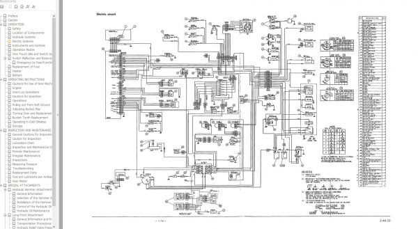 Link Belt Excavator LS 2800CII EX Schematics Operation Service Manual 2