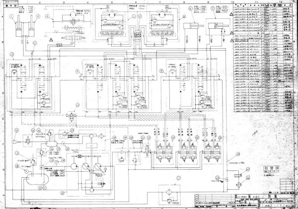 Link Belt Excavator LS 3400 EX Electrical Hydraulic Schematics 2
