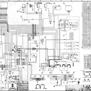 Link Belt Excavator LS 3400A EX Electrical Schematic 1