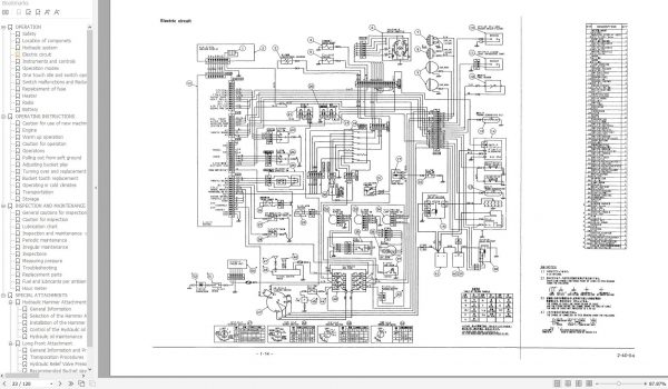 Link Belt Excavator LS 3400CII EX Schematics Operation Service Manual 3