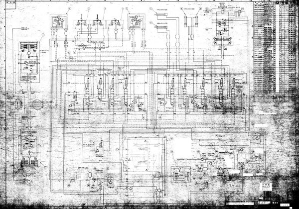 Link Belt Excavator LS 4300C EX Electrical Hydraulic Schematics 2
