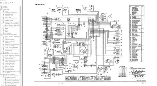 Link Belt Excavator LS 4300CII EX Schematics Operation Service Manual 3