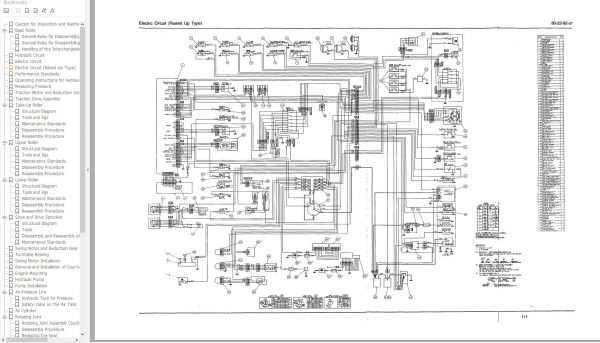 Link Belt Excavator LS 5800CII EX Schematics Operation Service Manual 4