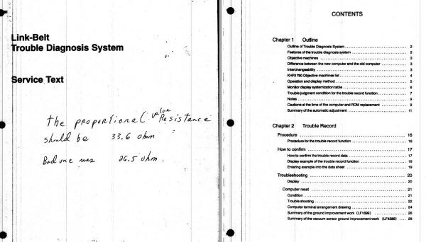 Link Belt Quantum Series S.B Service Training 1