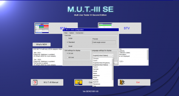 MUT III Diagnostic Software Years 2021 Asia Europe For Mitsubishi SEW21061 00 3