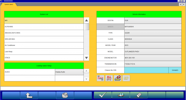 MUT III Diagnostic Software Years 2021 Asia Europe For Mitsubishi SEW21061 00 4