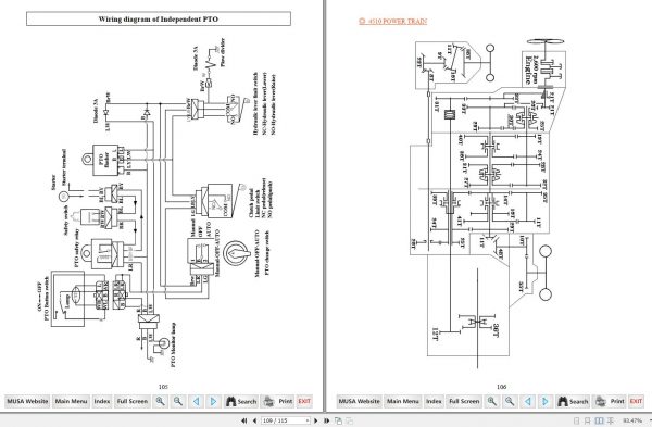 Mahindra Tractor 10 Cab Series 4510C Operators Manual 1451 940 001 0 2005 2