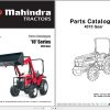 Mahindra Tractor 10 Series 4010 Gear Parts Catalogue 12669400020 2011 1