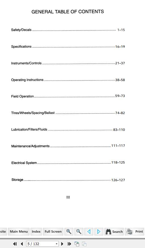 Mahindra Tractor 15 Series 2015 4WD Operators Manual 2