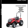 Mahindra Tractor 1533 1538 Shuttle HST Cabin Operators Manual 1