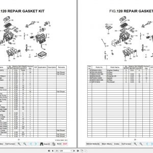 Mahindra Tractor 16 Series 2816 Gear HST Parts Catalogue 3