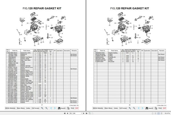 Mahindra Tractor 16 Series 2816 Gear HST Parts Catalogue 3