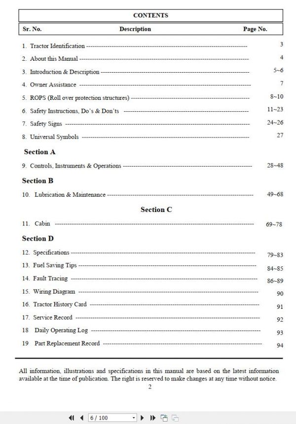 Mahindra Tractor 2545 Shuttle Cab Operators Manual 1263 940 001 1 2016 2