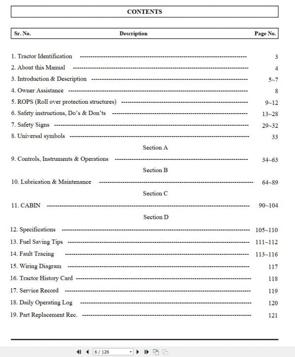 Mahindra Tractor 2555 HST CAB Operators Manual 1228 940 001 0 2014 2