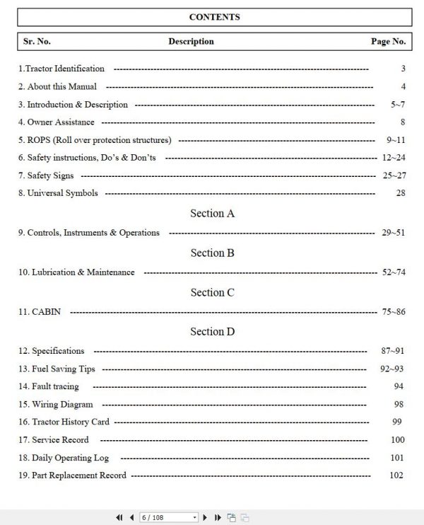 Mahindra Tractor 2555 Shuttle Cab Operators Manual 1227 940 001 0 2019 2