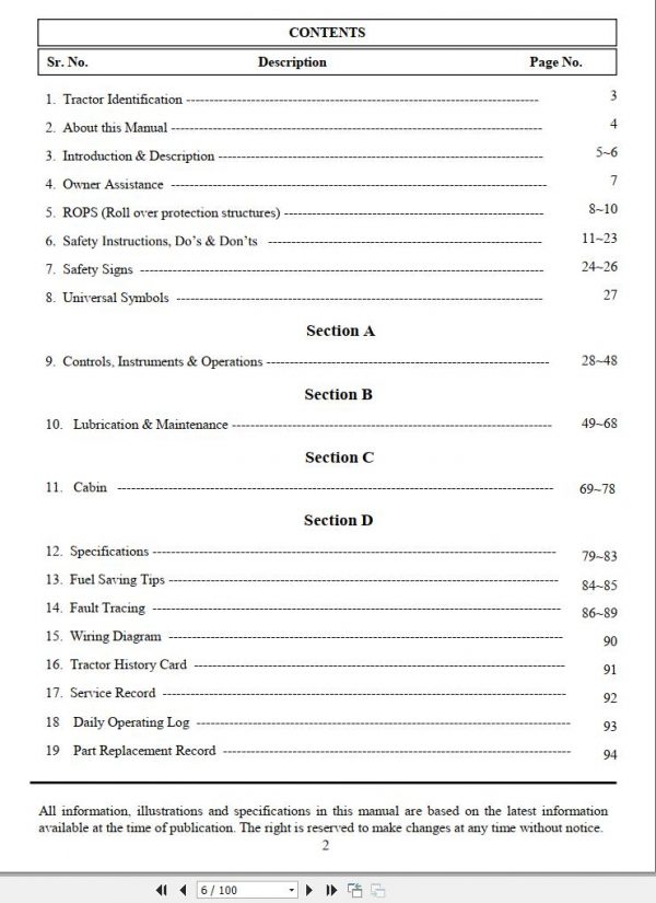 Mahindra Tractor 2645 Shuttle Cab Operators Manual 1135 940 001 0 2017 2