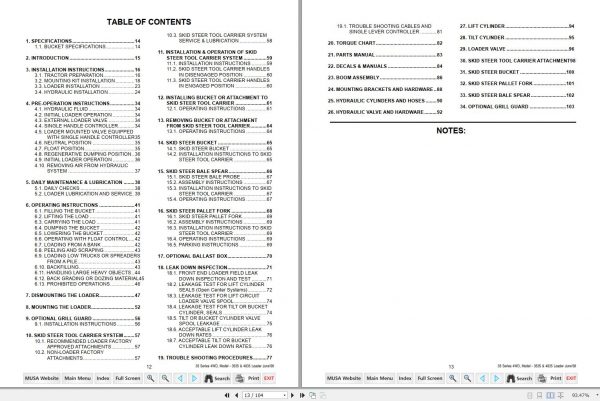 Mahindra Tractor 35 Series 3535 4035 Operators Manual Parts Catalogue Installation Instructions 2008 2