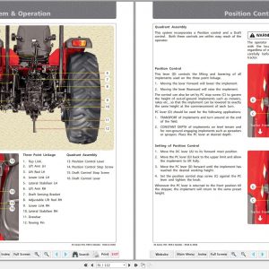 Mahindra Tractor 35 Series 3540 3550 HST Operators Manual 3