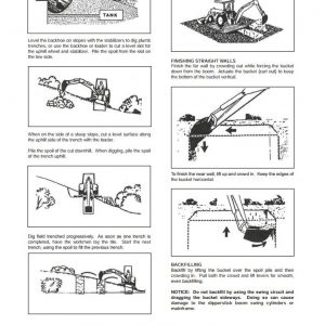 Mahindra Tractor 55B Backhoe for 1640 Operators Manual 55B 1001 2018 2