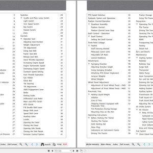 Mahindra Tractor 60 Series 8560 2WD 4WD Operators Manual 2