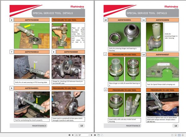 Mahindra Tractor Jivo 245 DI Service Manual 2