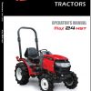 Mahindra Tractor MAX 24 HST Operators Manual 11311 19479101002 1