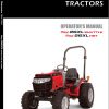 Mahindra Tractor MAX26XL Shuttle MAX26XL HST Operators Manual 031311 19583713002 1