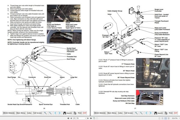 Mahindra Tractor ML170 series Operators Manual Installation Instructions 3