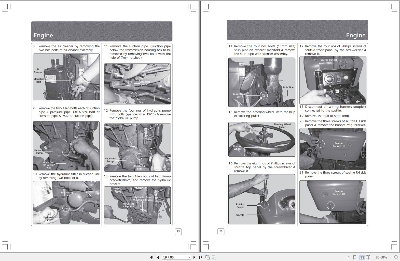 Mahindra Tractor YUVRAJ 215 Service Manual YUVR 215 SM01 1