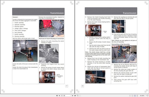 Mahindra Tractor YUVRAJ 215 Service Manual YUVR 215 SM01 2